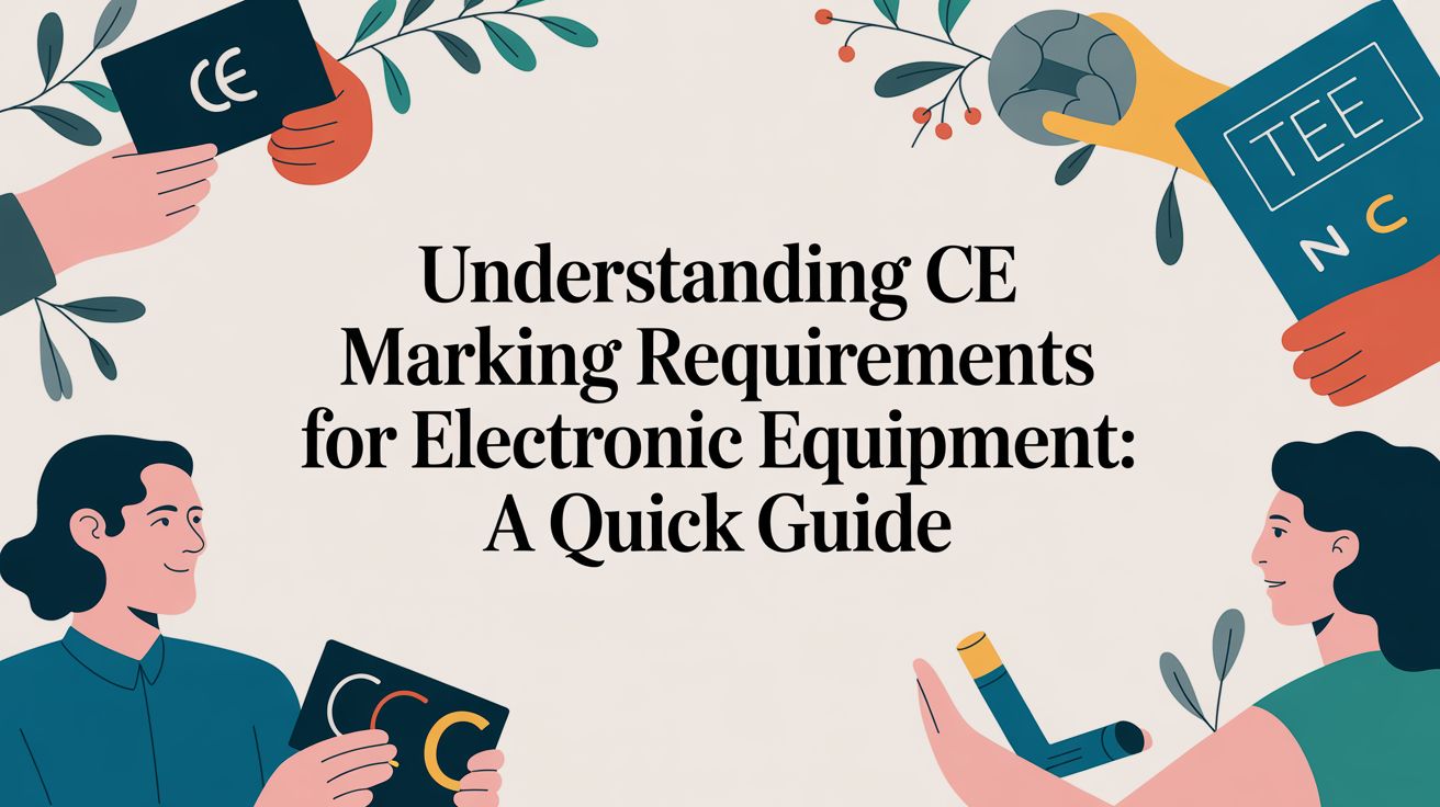 A Decision-Maker’s Guide to CE Marking Requirements for Electronic Equipment