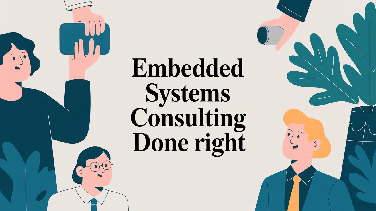 When to Hire an Embedded Systems Consulting Firm (and How to Get it Right)