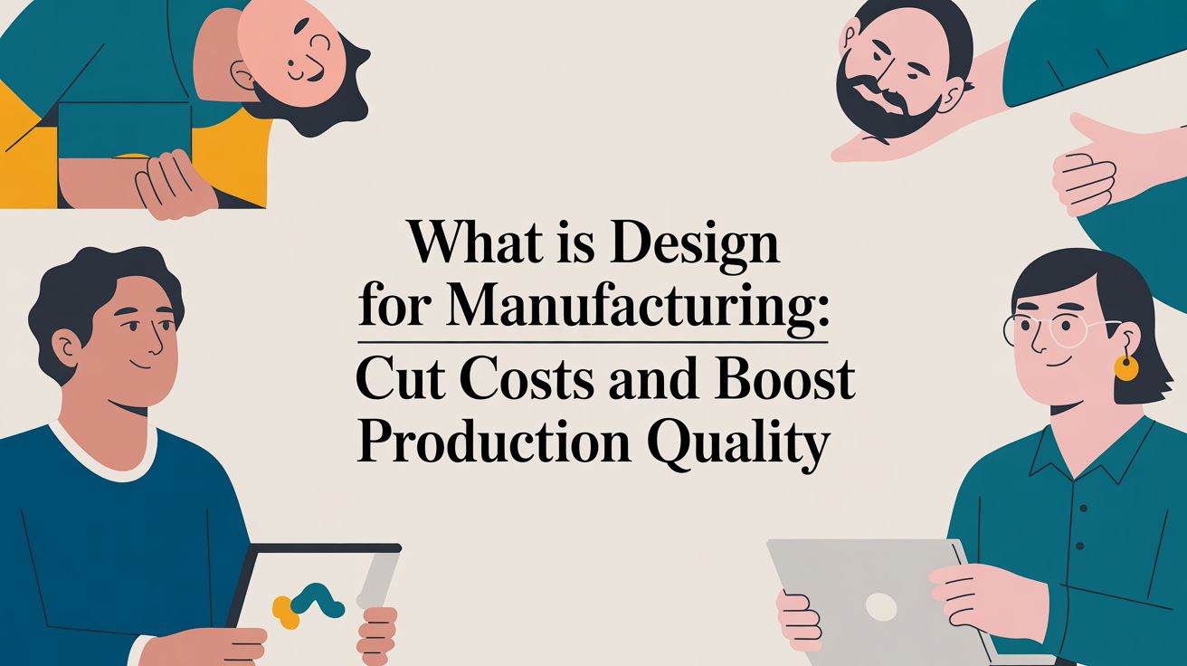 What is Design for Manufacturing? A Guide to De-Risking Production