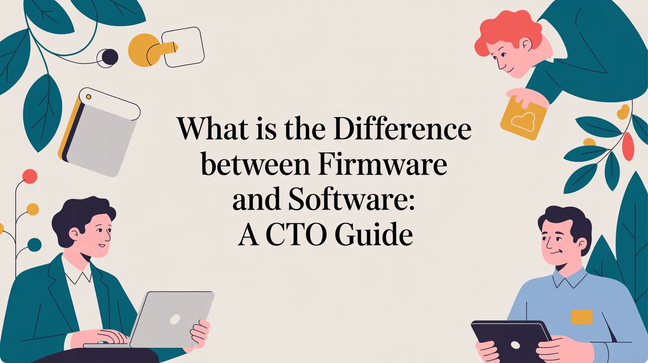 Firmware vs. Software: An Operator’s Guide to a Critical Architectural Boundary