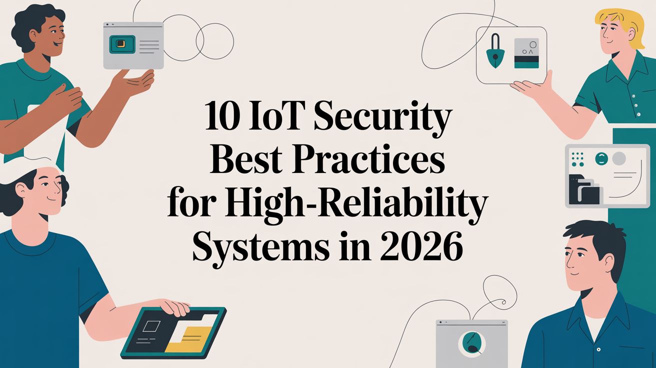 10 IoT Security Best Practices for High-Reliability Systems in 2026