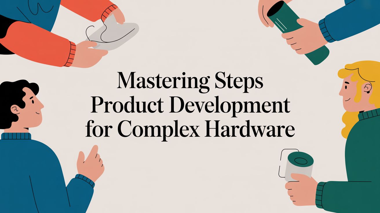 Mastering the Steps of Product Development for Complex Hardware